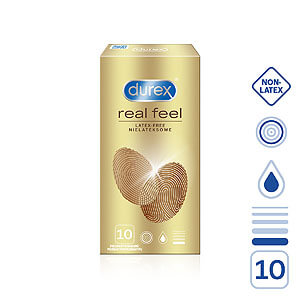 Durex Real Feel (10ks), kondómy pre prirodzený pocit