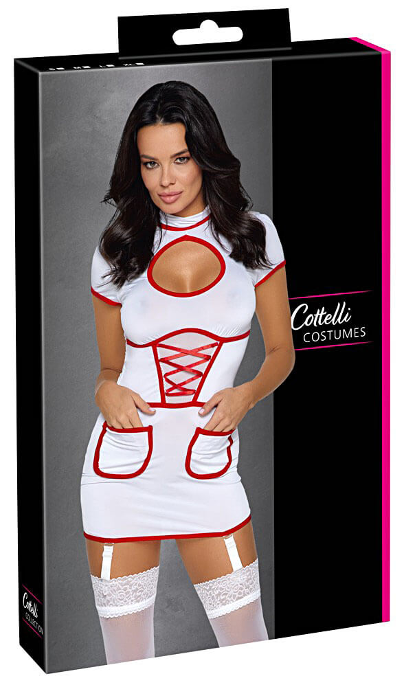 Cottelli Nurse Costume Pixy, kostým sexy doktorka