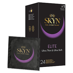 SKYN Elite (24ks), ultra tenké kondómy bez latexu