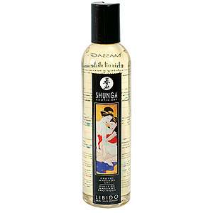 Profesionálny masážny olej Shunga Erotic Massage Oil Libido Exotic Fruits 250 ml