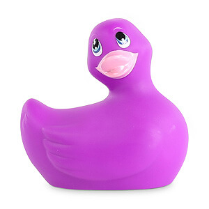 Vibračná kačička Big Teaze Toys - I Rub My Duckie 2.0 Violet