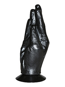 All Black Hand Black, čierna fisting ruka, 21x6,5 cm