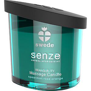 Swede Senze Tranquility Massage Candle (50 ml), aromatická masážna sviečka