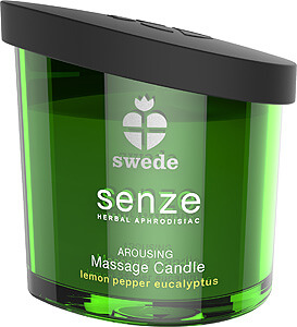 Swede Senze Arousing Massage Candle (50 ml), aromatická masážna sviečka