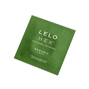 LELO HEX Condom Organic, organický ultra tenký kondóm