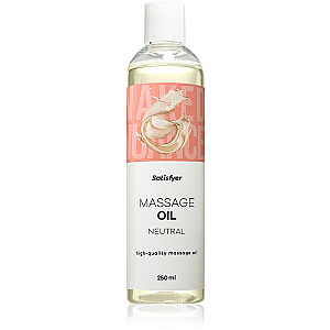 Satisfyer Massage Oil 250 ml (Neutral), neutrálny masážny olej
