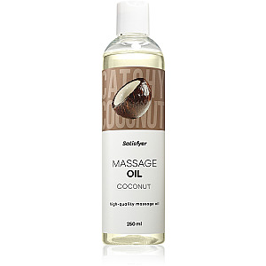 Satisfyer Massage Oil 250 ml (Coconut), kokosový masážny olej