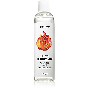 Satisfyer Juicy Lubricant 300 ml (Warm Wave), zohrievací lubrikačný gél
