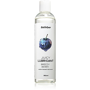 Satisfyer Juicy Lubricant 300 ml (Breezy Berry), čučoriedkový vodný lubrikant
