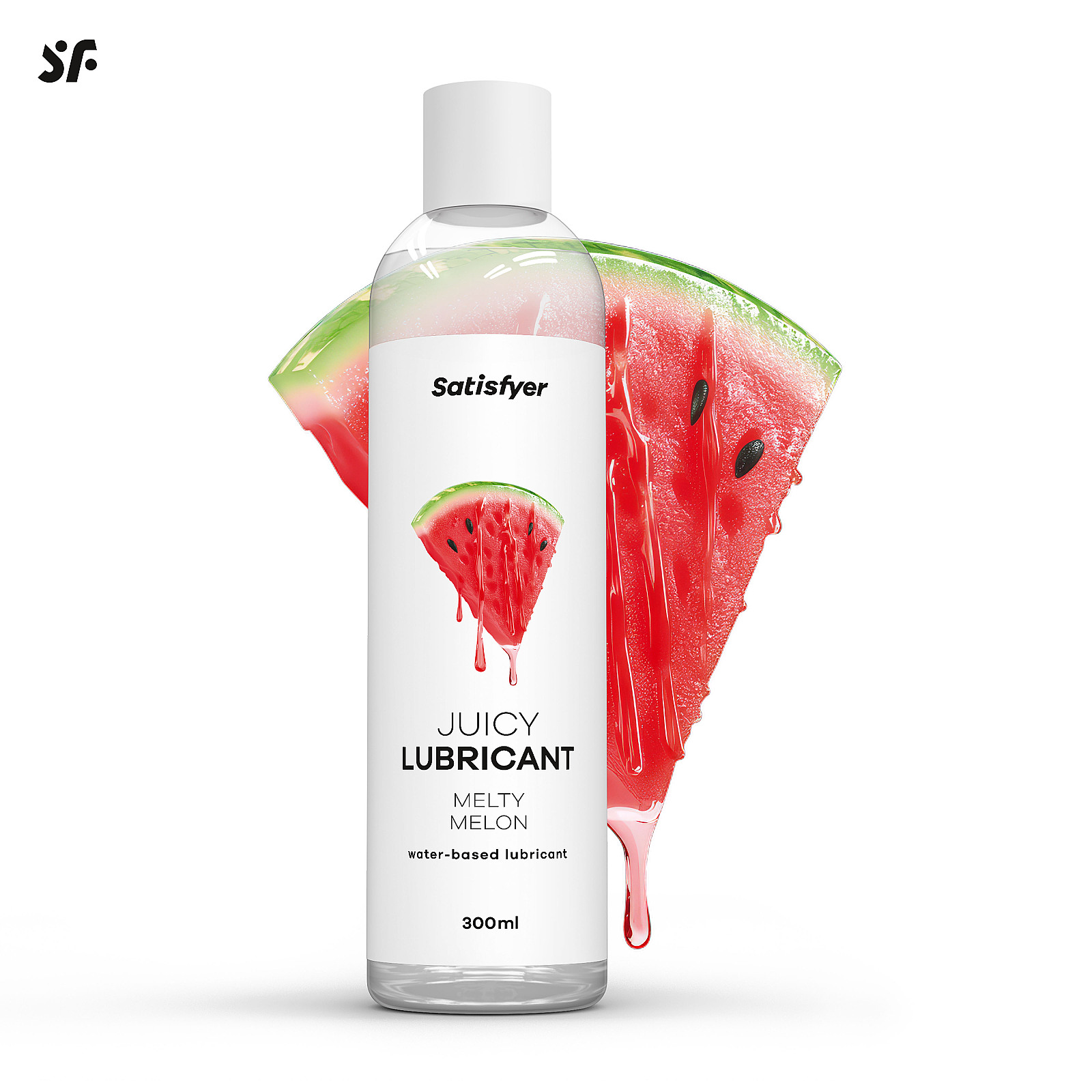 Satisfyer Juicy Lubricant 300 ml (Melty Melon), melónový lubrikačný gél