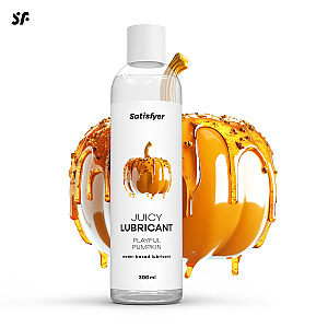 Satisfyer Juicy Lubricant 300 ml (Playful Pumpkin), dyňový lubrikačný gél