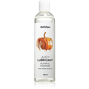 Satisfyer Juicy Lubricant 300 ml (Playful Pumpkin), dyňový lubrikant na vodnej báze