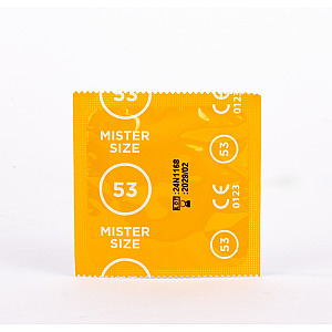 Mister Size Condom M 53mm (1 ks), ultratenké kondómy