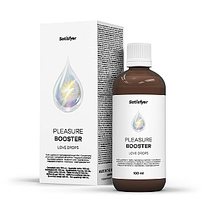 Satisfyer Pleasure Booster (100 ml), kvapky pre intímnu energiu