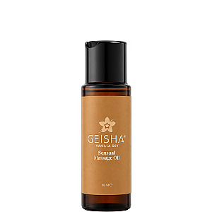 Geisha Sensual Massage Oil Vanilla Sky (50 ml), vanilkový masážny olej