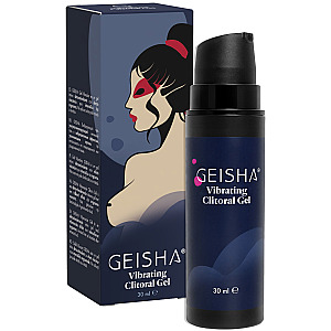 Geisha Vibrating Clitoral Gel 30 ml, intímny gél s brnivým efektom