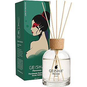 Geisha Pheromone Bedroom Scent Sticks Lemon Dragon (200 ml), vonné tyčinky s feromónmi