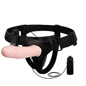 Baile Ultra Strap-On with Multi Vibration - rozmery 15,5 x 4,2 cm, vibračné