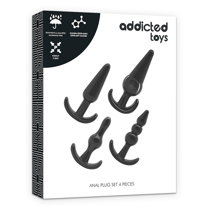 Addicted Toys Anal Plugs Set (4 kusy)