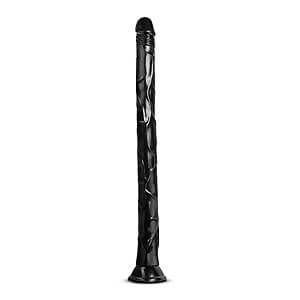 Blush JET BLACK MAMBA 19inch (48 cm) super dlhé dildo