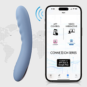 Svakom Ava Neo (Blue), interaktívny vibrátor s prirážaním