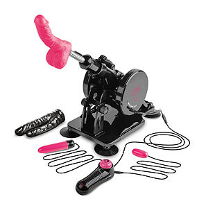 Sex Room Remote Control Thrusting Machine, šukací stroj s príslušenstvom