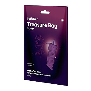 Satisfyer Treasure Bag M (Violet), ochranná taška na hračky