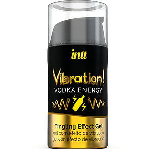 Intt Vibration! Tingling Gel (Vodka Energy), gél na stimuláciu pier a klitorisu