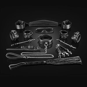 Liebe Seele Temptation Bondage Kit (8 kusov), japonská bdsm súprava