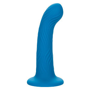 CalExotics Wave Rider Ripple (Blue), silikónové unisex dildo