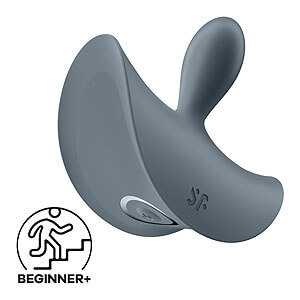 Satisfyer Botty Absolute Beginners 2 (Grey), análny kolík pre úplných začiatočníkov