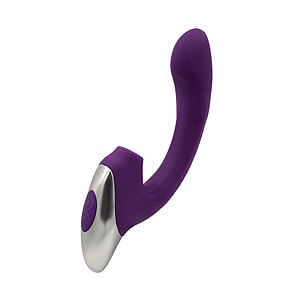 NMC Titanz Double Vibe (Purple), vibrátor na bod G a stimulátor klitorisu