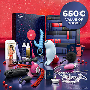 Satisfyer Deluxe Advent Calendar (2024 edícia), luxusné balenie 24 hračiek