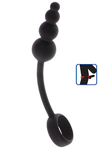 ToyJoy Manpower Anal Plug & Cock ring, análny kolík s krúžkom