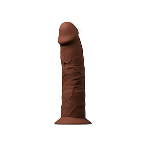 Amorelie UNCOVER Dawn Dildo 15,4 cm (Toffee), super realistické dildo