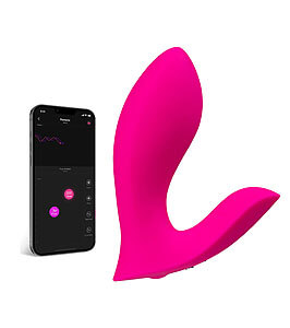 Lovense Flexer APP (Magenta), nohavičkový vibrátor