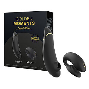 Womanizer Golden Moments 2, sexy balík Womanizer Premium 2 + We-Vibe Chorus