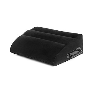 Bedroom Fantasies The Handlebar Inflatable Pillow (Black), nafukovací sexuálny vankúš s rukoväťou