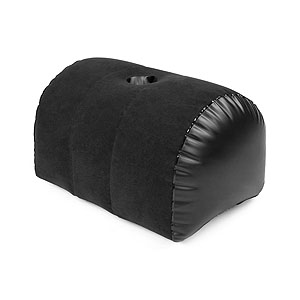 Bedroom Fantasies The Straddler Inflatable Pillow (Black), nafukovací sexuálny vankúš