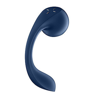 Satisfyer Pro+ Wave 4 Connect App (Dark Blue), pulzujúci vibrátor