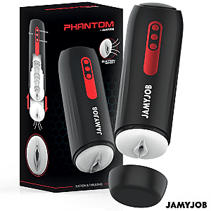 JamyJob Phantom Automatic Vagina Masturbator, prirážací a sací masturbátor pre mužov