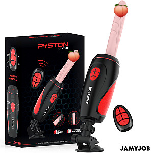 JamyJob Pyston Base Automatický Masturbátor, prirážací masturbátor s dildom