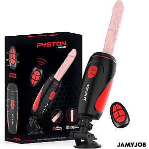 JamyJob Pyston Base Automatický Masturbátor, prirážací masturbátor s dildom
