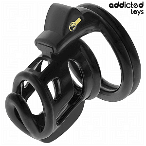 Addicted Toys Locked Gilded Cage Silicone Penis Cage (8,5 cm), klietka na penis