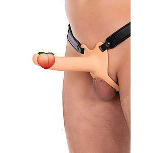 Hidden Desire Hollow Penis Strapon Skin (18cm), dutý pripínací penis