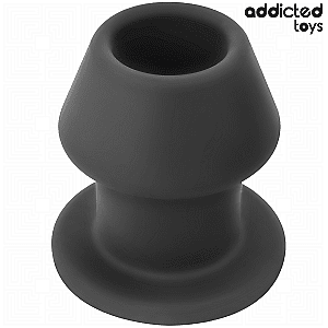 Addicted Toys Extreme Hollow Anal Plug Silicone S (7.5 cm), dutá análna zátka