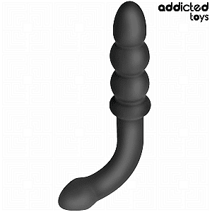 Addicted Toys Double Anal Massager Silicone (16.5 cm), dvojitý anál masér