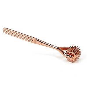 Liebe Seele Five-Row Wartenberg Pinwheel (Rose Gold), BDSM koliesko na koži