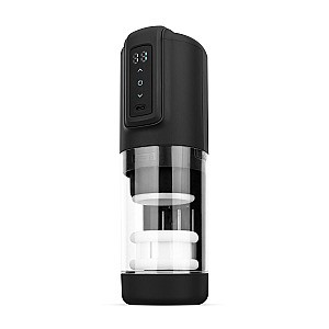 CRUIZR CX10 Thrusting Rotating And Vibrating Masturbator, prirážací rotačný masturbátor