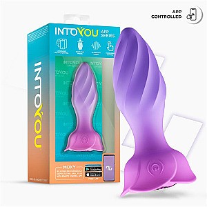 IntoYou App Series Moxy Butt Plug, análny rotačný kolík